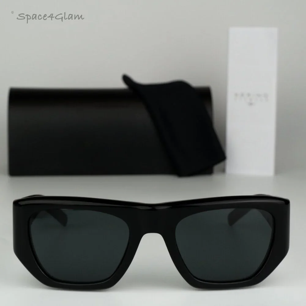 BRAND NEW Saint Laurent SL740 004 Black Havana Square Unisex Sunglasses